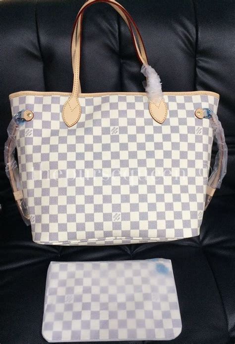 louis vuitton neverfull azur replica|louis vuitton neverfull dupe review.